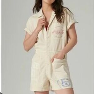 Lucky Brand Coca-Cola Button-Up Romper